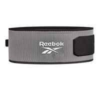 Reebok Ceinture de levé de Poids Flexweave Power Mixte Adulte, Blanc, S (25-31" Taille)