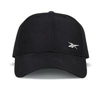 Reebok Women Standard Active Metal Cap with Adjustable Strap (One Size Fits Most), Badge-Black