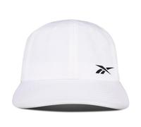 Reebok Chapeau de course à pied | Homme | Femme | Léger | Performance | Réglable | Entraînement athlétique réfléchissant, Flow - Blanc, taille unique