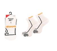 Reebok Chaussette Technique Fitness Unisexe - Respirante, Haute Performance, Pour Séances de Sport Gym Training, Lavable, Lot De 1 Paire, Taille 37/39, Blanc