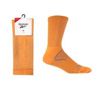 Reebok Chaussette Technique Fitness Unisexe - Respirante, Haute Performance, Pour Séances de Sport Gym Training, Lavable, Lot De 1 Paire, Taille 43-45, Orange