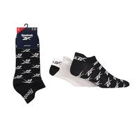 Reebok Chaussettes Basses Unisexes - Confortables, Coton Respirant, Pour Marche, Sport Fitness, Usage Quotidien, Lavables, Coupe Basse, Lot de 3 Paires, Taille 43-45, Grise Combo