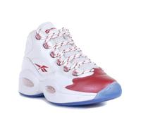Reebok Chaussures de basket-ball Question Mid pour homme, Chaussures Blanc/Vecred/Chaussure Blanc, 39 EU