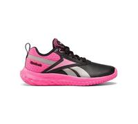 Reebok Chaussures de Course Rush Runner 5 Syn pour Fille, Noir Rose Vif, 6 UK
