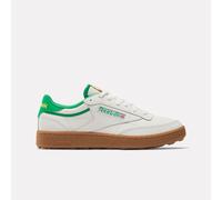 Reebok - Chaussures de golf pour hommes Club C, Homme, Chalk/Classic Green, Taille: 45.5
