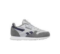 Reebok Chaussures de Gymnastique Classiques en Cuir Unisexe pour bébé, Grey4 Grey1 Vectornavy, 22.5 EU