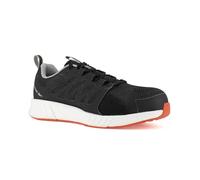 Reebok - Chaussures de sécurité Basses Noire Blanche et Orange en Maille Nylon Embout Composite S1P SRC 36 - Noir/Blanc