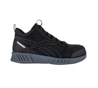 Reebok - Chaussures de sécurité Basses Noire en Cuir Embout Composite Fusion S3 SRC ESD 43 - Noir