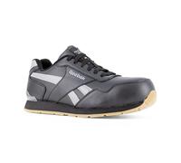Reebok - Chaussures de sécurité Basses Noire en Cuir résistant à l'eau Royal Glide S3 SRC 44 - Noir