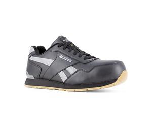 Reebok - Chaussures de sécurité Basses Noire en Cuir résistant à l'eau Royal Glide S3 SRC 46 - Noir