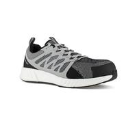 Reebok - Chaussures de sécurité Basses Noire et Grise en Maille Nylon Embout Composite S1P SRC 40 - Gris/Noir