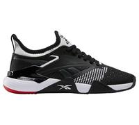 Reebok Chaussures d'entraînement Nano Court 43 pour Homme, Noir Blanc Vector Rouge, 37.5 EU