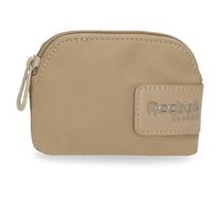 Reebok Cherry Porte-Monnaie Beige 12 x 8 x 2 cm Polyester by Joumma Bags, Beige, Porte-Monnaie