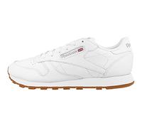 Reebok Cl Lthr, Sneaker Bas du Cou Femme, Blanc (White/gum), 37 EU