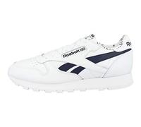 Reebok Cl LTHR, Sneaker, White/Vector Navy,