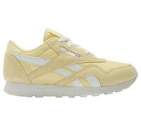 Reebok CL Nylon Sneaker, BLEACHEDYELLOW/White, 34.5 EU