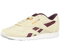 Reebok CL Nylon, Sneaker Femme, Alabaster/Maroon/Rich Ochre, 40.5 EU