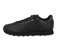 Reebok Classic Leather, Baskets Basses Femme, Noir (Black), 35 EU