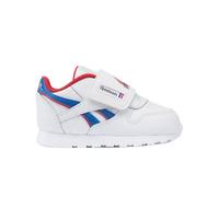 Reebok Classic Leather, Chaussures Mixtes pour Enfants, Ftwrwhite Vectorblue Vectorred, 23,5 EU