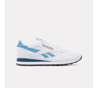 Reebok - Classic Leather Chaussures pour homme, FWTRWHITE/ESSENTIALBLUE/BATIKBLUE, Taille: 45