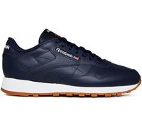 Reebok Classic Leather Lace Up Trainers Marine/blanc 11 (45.5) Male