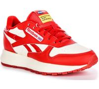 Reebok Classic Leather SP Vibrant Femme Baskets Blanches Violettes Taille 3 - 8