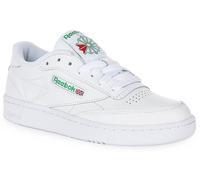 Reebok Club 85 Baskets À Lacets Pour Hommes Blanc Gris UK 3 - 8