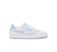 Reebok Club C Revenge Fille Sneaker, Ftwrwhite Barelygrey Semifuturecyan, 38.5 EU