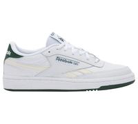Reebok Club C Revenge Garçon Sneaker, Blanc Craie Vintage Vert Foncé, 24 EU