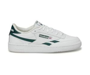 Reebok Club C Revenge Garçon Sneaker, White Collegiategreen Vintagechalk, 38 EU
