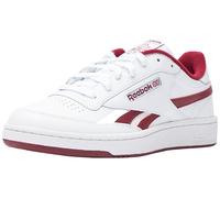Reebok Club C Revenge Mixte Sneaker, White Classic Burgundy, 40.5 EU