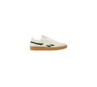 Reebok - Sneakers en cuir - Club C Revenge Vintage Chalk / Dark Green / Gum en Cuir - Taille 42,5 - Vert Vert 42,5