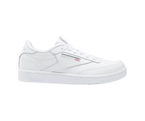 Reebok CLUB C Sneaker Basses Garçon Blanc Cassé (White/sheer Grey-int) 36 EU