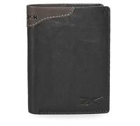 Reebok Club Portefeuille Vertical avec Porte-Monnaie Bleu 8,5 x 10,5 x 1 cm Cuir, Bleu, Talla única, Portefeuille Vertical avec Porte-Monnaie