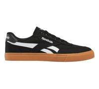 Reebok Court Advance Vulc Baskets pour Homme, Noir Jet/Blanc Vif/Tan, Taille 40,5 UE
