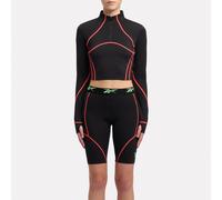 Reebok - Crop top ajusté Sport Street, Black, Taille: XS