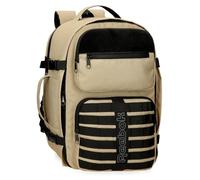 Reebok Cross One Sac à Dos Porte-Tablette Adaptable Beige 30 x 44 x 20 cm Polyester 26,4 L by Joumma Bags