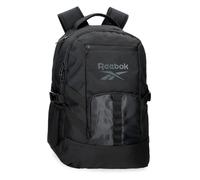 Reebok Cross Truck One Sac à dos pour ordinateur portable, fabriqué en polyester, compression latérale pour ajuster la charge, bretelles larges, ergonomiques et rembourrées, par Joumma Bags, Noir,