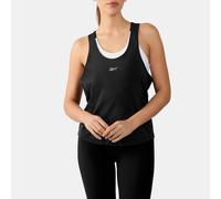 Reebok - Débardeur de course Lux, Black, Taille: 2XS