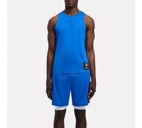 Reebok - Débardeur homme ID Basketball, Optimum Blue, Taille: S