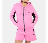 Reebok - Dreamblend Spacer Men's Full Zip Hoodie, Playful Pink, Taille: L
