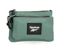 Reebok Elsie Trousse De Toilette Deux Compartiments Vert 17x9x2 cms Polyester