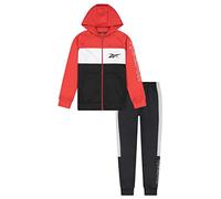Reebok Ensemble Lit Veste et Pantalon Ensemble Sport Enfant, Fille, Ensemble sportif, B49219RBI, Rouge, 6 ans
