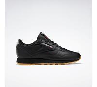 Reebok Femme Classic Leather Sneaker, CBLACK/PUGRY5/RBKG03, 35 EU