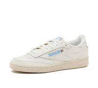 Reebok Femme Club C 85 Vintage Tennis Sneakers for, Casual White Womens Shoes Chaussure de Marche, Craie Albâtre Bleu Ciel, 36 EU