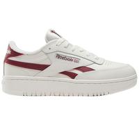 Reebok Femme Club C Double Reveng Basket, Chalk Chalk Classic Burgundy, 38.5 EU