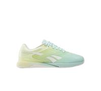Reebok Femme Nano X5 Basket, Glitch Aqua/Yellow Haze/Chalk, 40.5 EU