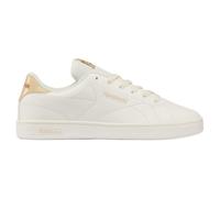 Reebok Baskets Court Clean pour Femme, Craie, Beige Simple, Rustique, Taille 41 EU