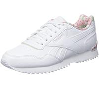 Reebok Fille REEBOK ROYAL GLIDE RIPPLE CLIP Basket, Ftwr White Light Sage Porcelain Pink, 37.5 EU