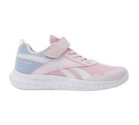 Reebok Fille Rush Runner 5 Elastic Lace & Top Strap, Frostedberry Ftwrwhite Y2kblue, 32.5 EU